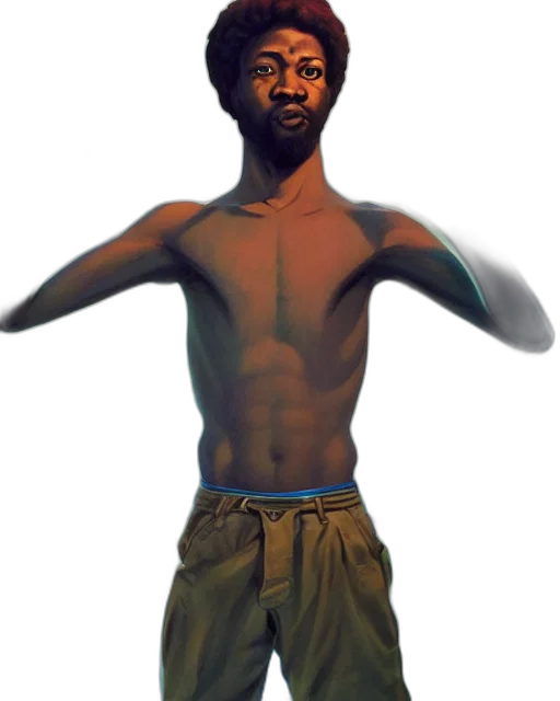 staff, face, creature, animal transparent PNG cut-out