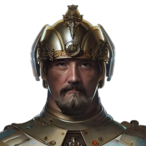 crown, face, sword, staff transparent PNG cut-out