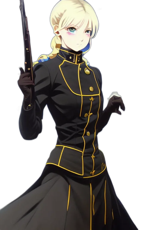staff, weapon, jacket, dress transparent PNG cut-out