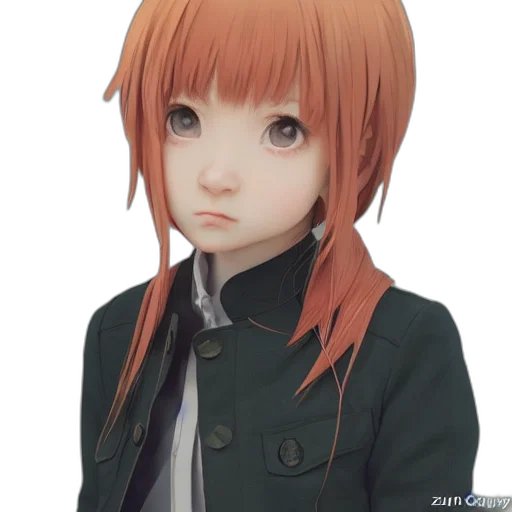 jacket, face, staff, robot transparent PNG cut-out