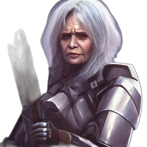 face, sword, staff, weapon transparent PNG cut-out