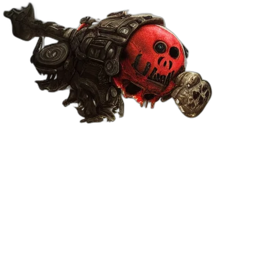 robot, weapon, creature, mask transparent PNG cut-out