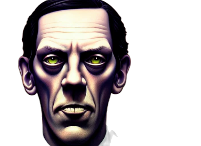 face, photorealistic, concept art, comic book art transparent PNG cut-out