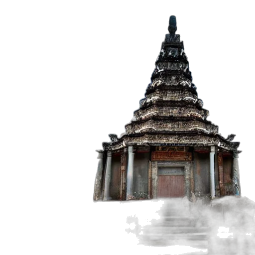building, staff, 3d render, concept art transparent PNG cut-out
