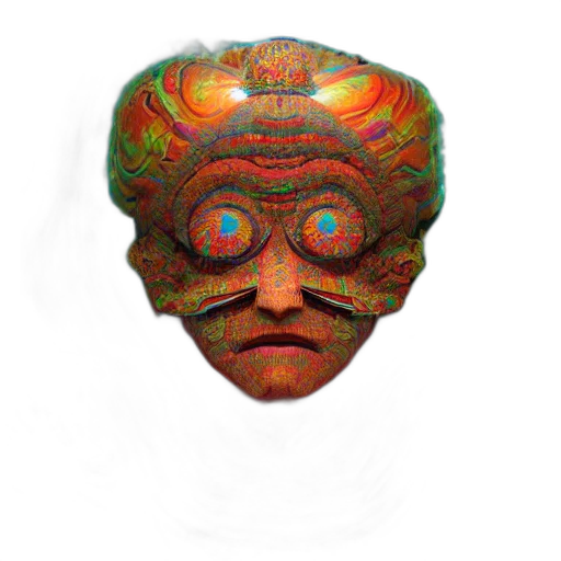 mask, face, hat, creature transparent PNG cut-out