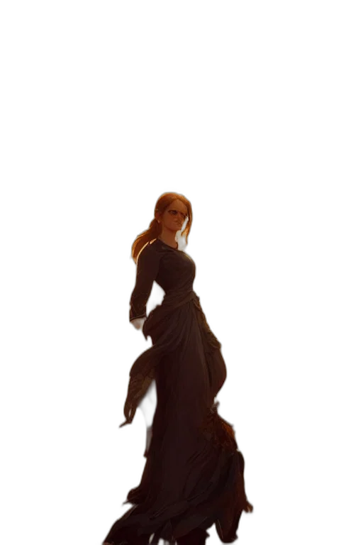 dress, staff, creature, sword, concept art, 3d render, fantasy art, pixel art transparent PNG cut-out