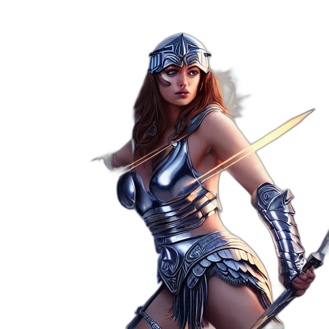 sword, weapon, fantasy art, concept art, comic book art, 3d render, beautiful, valkyrie transparent PNG cut-out