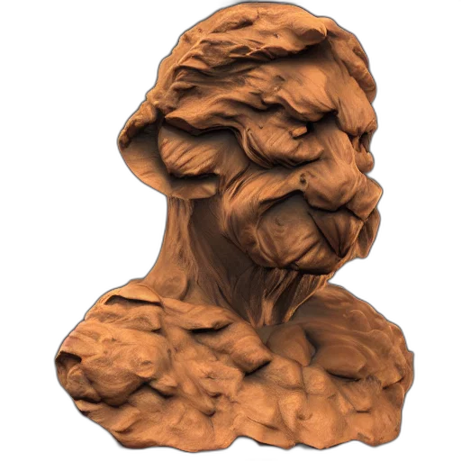 crown, face, mask, animal, 3d render, photorealistic, concept art, fantasy art transparent PNG cut-out