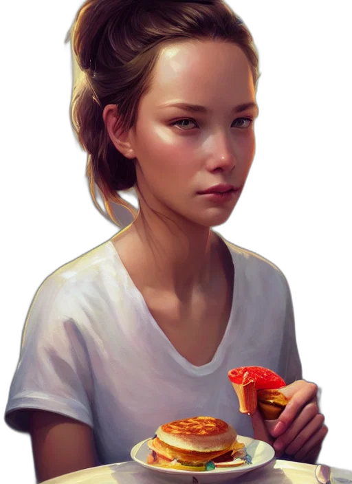 face, food, staff, robot transparent PNG cut-out