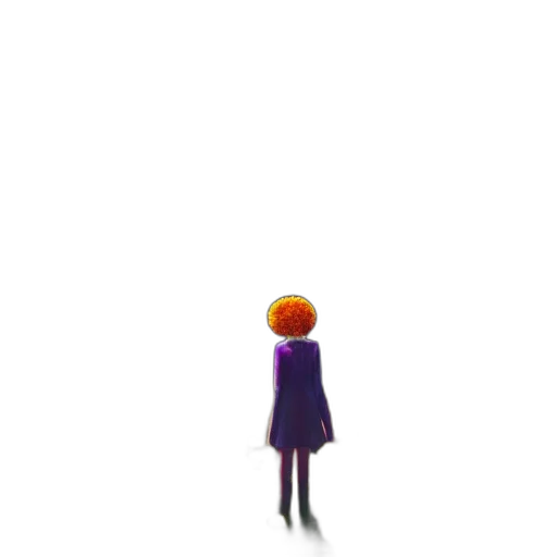 dress, staff, robot, creature transparent PNG cut-out