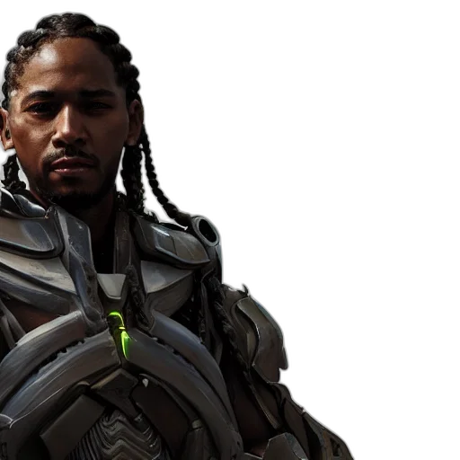concept art, cyberpunk, photorealistic, fantasy art transparent PNG cut-out
