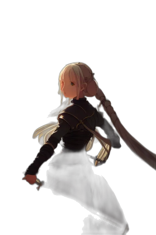 sword, staff, weapon, dress transparent PNG cut-out