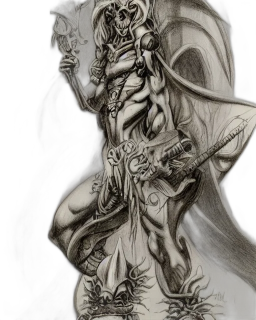 dragon, dress, fantasy art, concept art transparent PNG cut-out