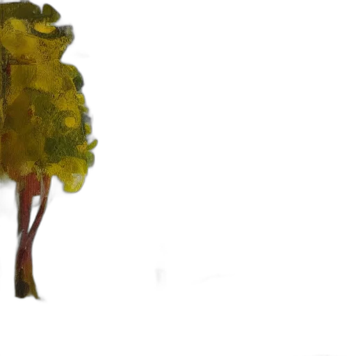 tree, crown, hat, face, watercolor, concept art, oil painting, photorealistic transparent PNG cut-out
