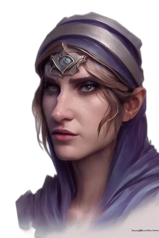 face, crown, jewelry, staff transparent PNG cut-out