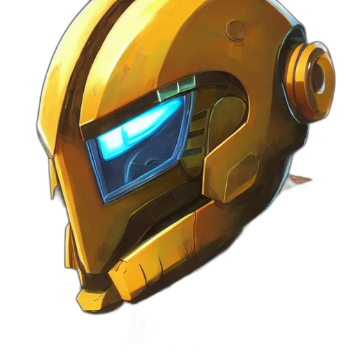 robot, mask, face, weapon transparent PNG cut-out