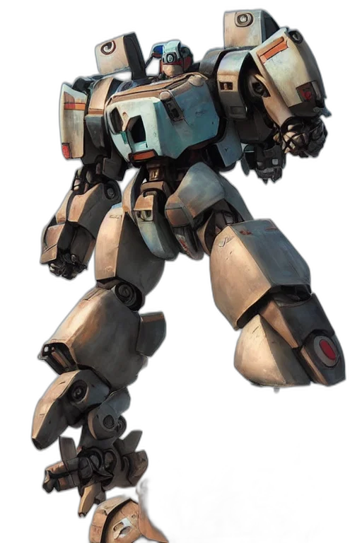 robot, weapon, concept art, 3d render transparent PNG cut-out