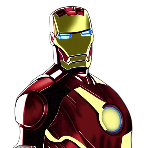 robot, comic book art, cartoon, concept art transparent PNG cut-out