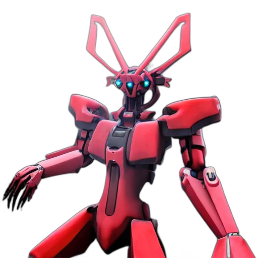 robot, weapon, animal, 3d render transparent PNG cut-out