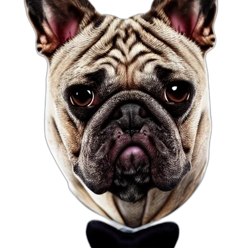 animal, face, staff, jewelry, photorealistic, 3d render, cartoon, watercolor transparent PNG cut-out