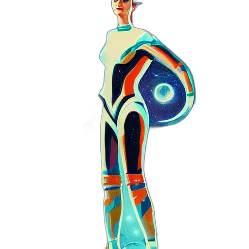 staff, robot, dress, jewelry transparent PNG cut-out