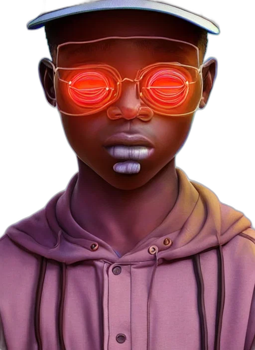 face, mask, jacket, robot, concept art, cyberpunk, photorealistic, 3d render transparent PNG cut-out