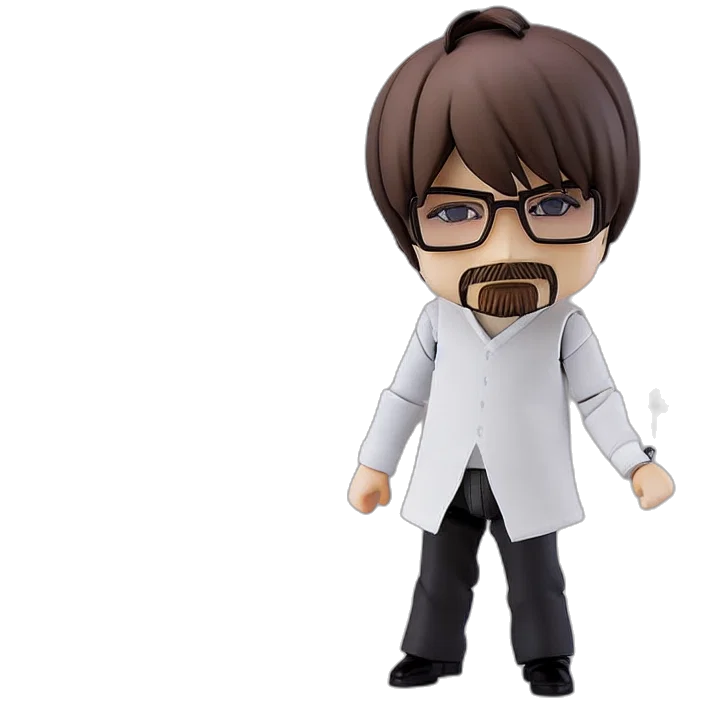 3d render, concept art, cartoon, walter transparent PNG cut-out