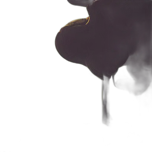 umbrella, mask, face, dragon, concept art, photorealistic, watercolor, anime transparent PNG cut-out