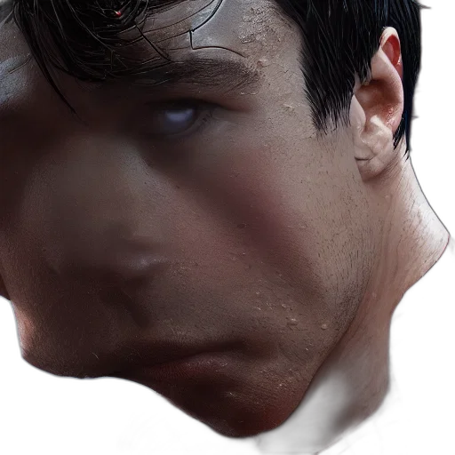 face, mask, robot, creature transparent PNG cut-out