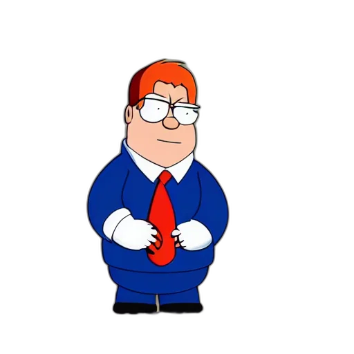 staff, jacket, animal, cartoon, concept art, 3d render, pixel art, peter transparent PNG cut-out