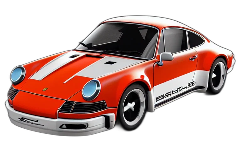 car, photorealistic, 3d render, concept art transparent PNG cut-out