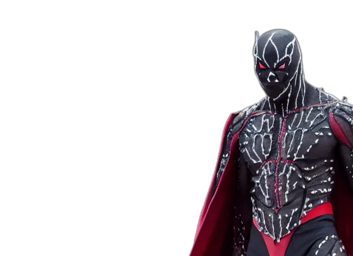 mask, concept art, 3d render, comic book art transparent PNG cut-out