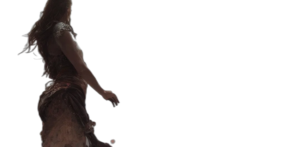 hair, creature, animal, staff transparent PNG cut-out