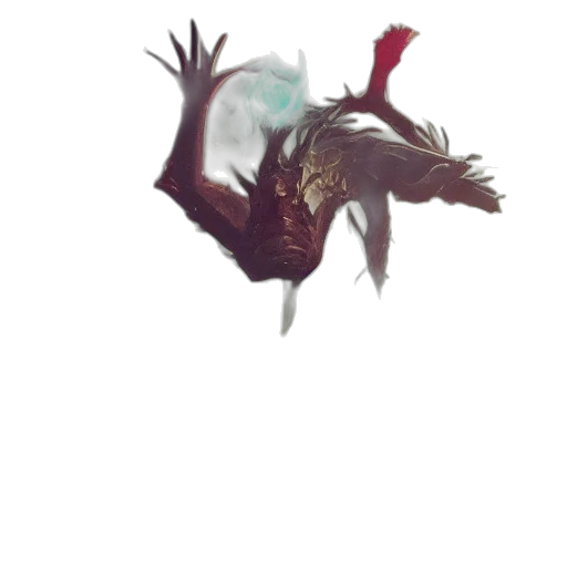 dragon, creature, mask, weapon transparent PNG cut-out