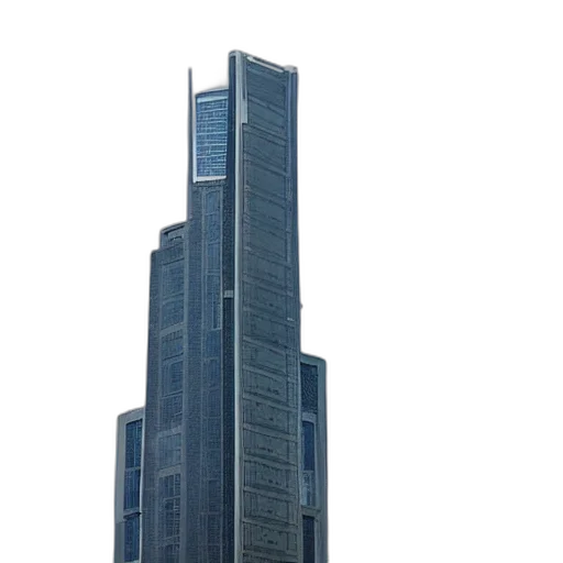 building, robot, furniture, weapon, 3d render, photorealistic, concept art, cyberpunk transparent PNG cut-out