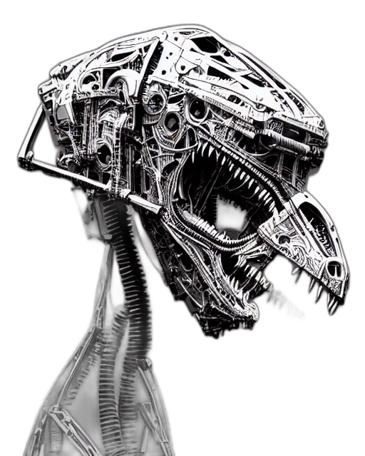 robot, creature, mask, animal transparent PNG cut-out