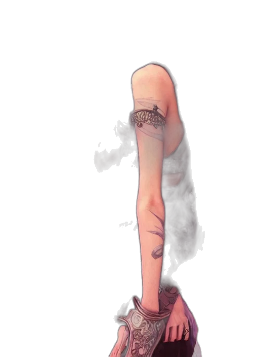 weapon, sword, staff, creature transparent PNG cut-out