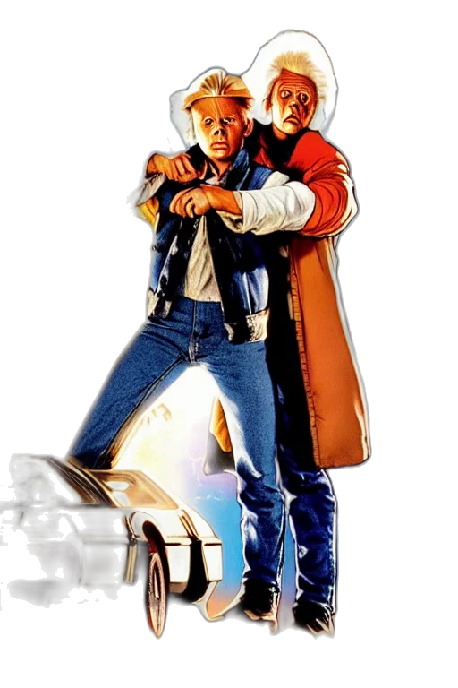 jacket, concept art, fire, outer space, city street, fog, back, future transparent PNG cut-out