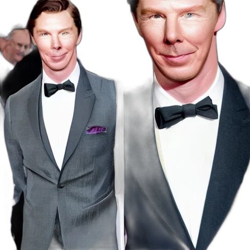 face, photorealistic, concept art, 3d render, cartoon, benedict, cucumberbutch transparent PNG cut-out