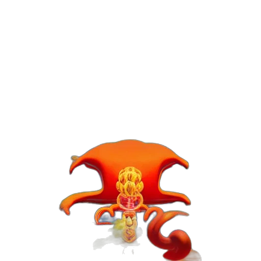 dragon, staff, crown, creature transparent PNG cut-out