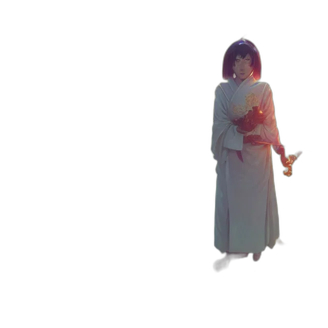 dress, staff, jacket, robot transparent PNG cut-out