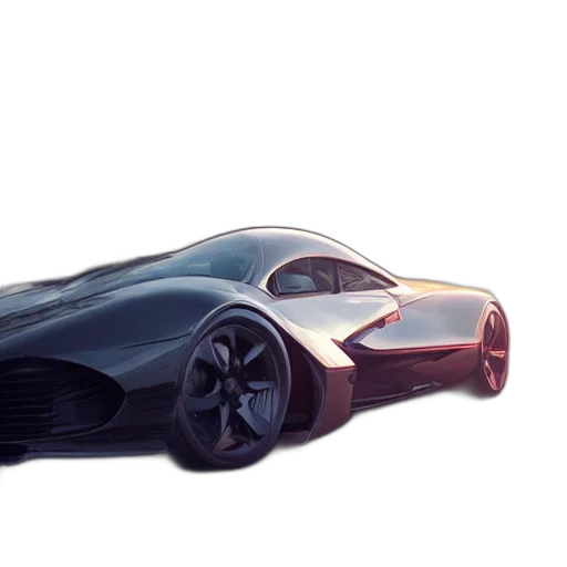 car, weapon, concept art, 3d render transparent PNG cut-out