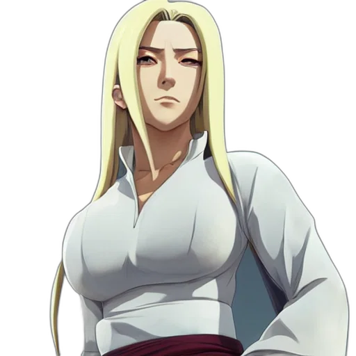 staff, dress, face, anime transparent PNG cut-out