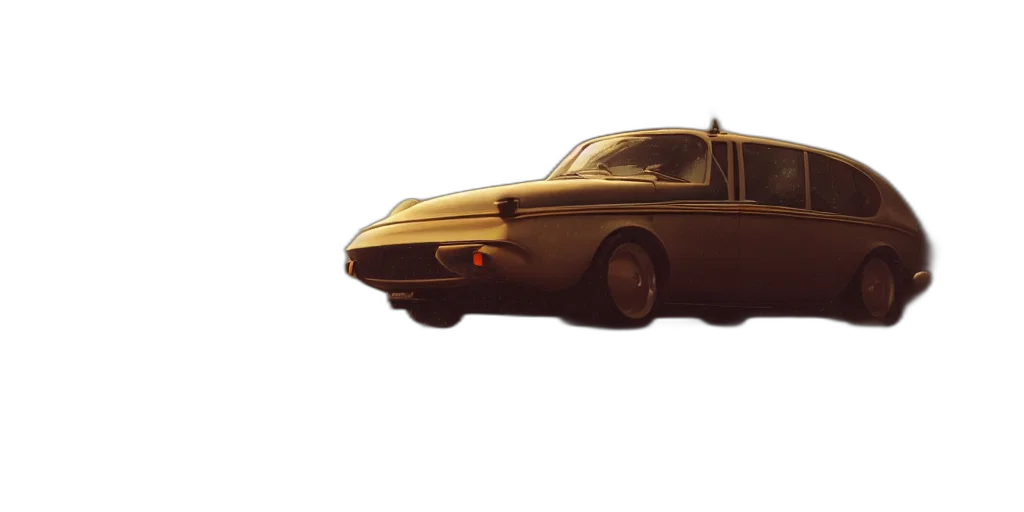 car, 3d render, concept art, photorealistic transparent PNG cut-out