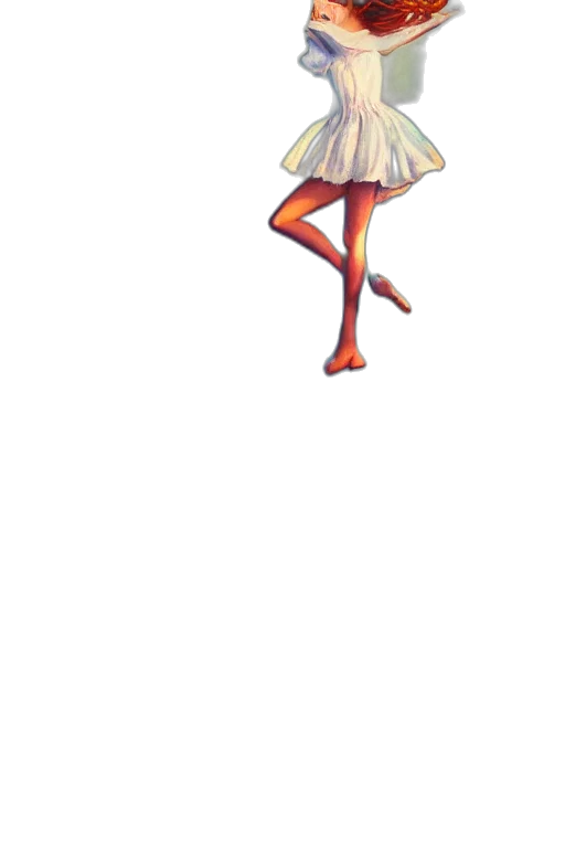 dress, staff, creature, robot transparent PNG cut-out