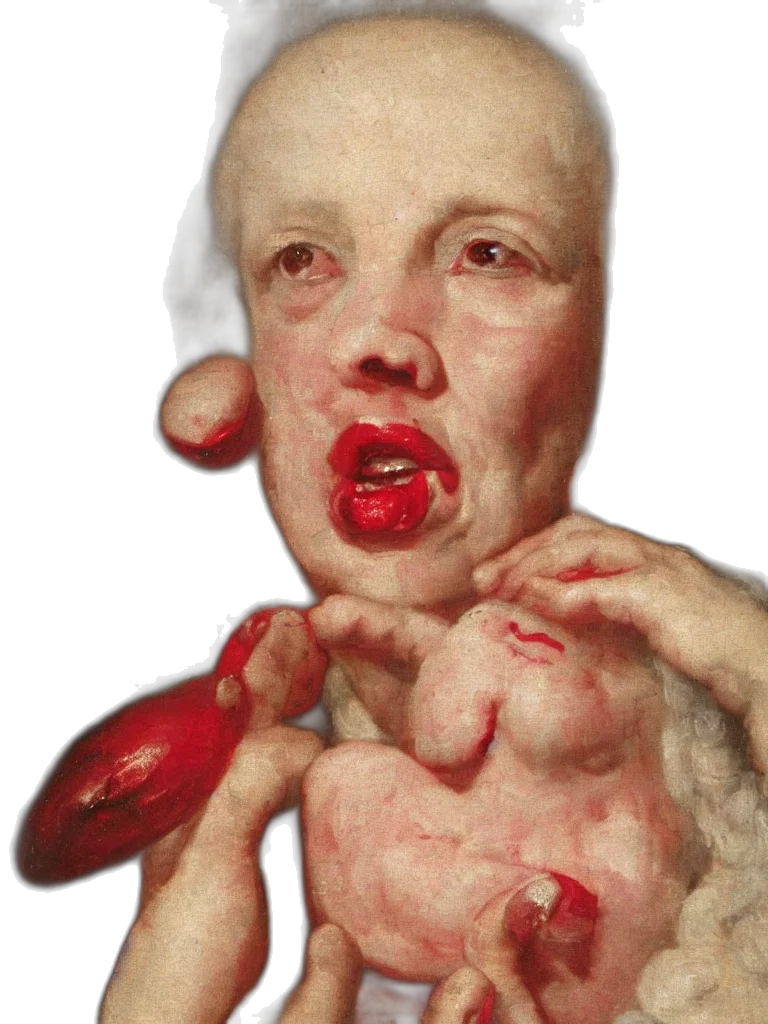 face, mask, creature, food transparent PNG cut-out