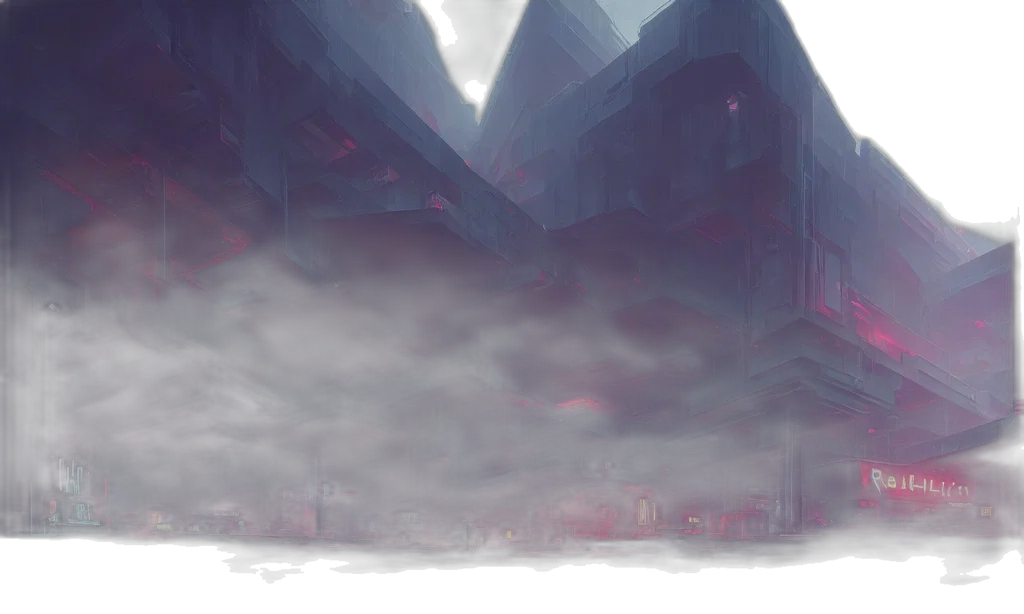 robot, sword, concept art, cyberpunk transparent PNG cut-out