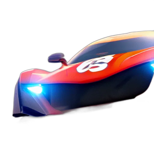 car, 3d render, concept art, photorealistic transparent PNG cut-out