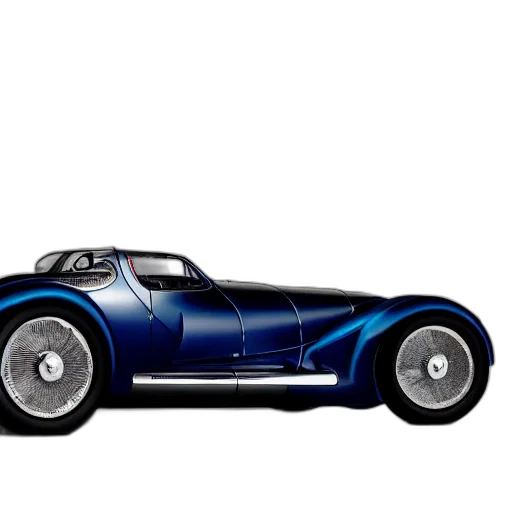 car, 3d render, concept art, photorealistic, cartoon, bugatti, type, atlantic transparent PNG cut-out