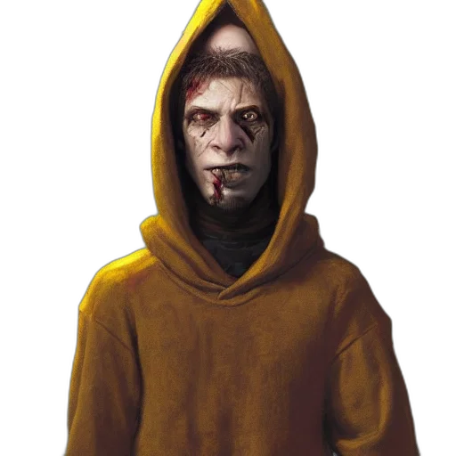 mask, jacket, face, staff transparent PNG cut-out
